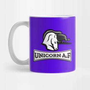 Unicorn AF, Funny Cute, Unicorn Gift, Unicorn Meme Mug